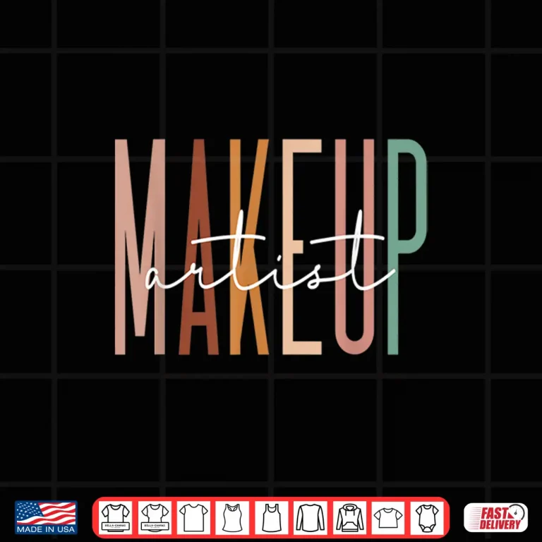 Design Makeup Artist Professional Beautician Cosmetician Shirt