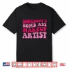 Professional Makeup Artist Modern Statement Graphic Shirt