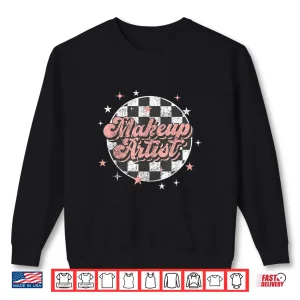 Sweatshirt Vintage Makeup Artist Mua Classic Style Design Shirt