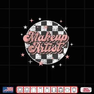 Design Vintage Makeup Artist Mua Classic Style Design Shirt