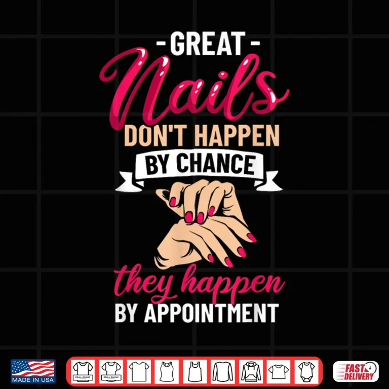 Design Beautician Nail Lover Makeup Artist Specialist Artistic Shirt