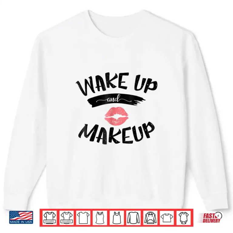 Sweatshirt Cosmetologist Beauty Lipstick Professional Design Shirt
