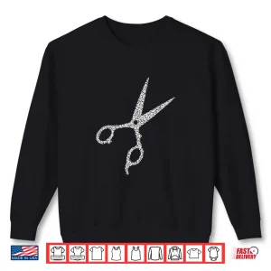 Sweatshirt Distressed Hairdresser Hair Stylist Tools Artist Shirt
