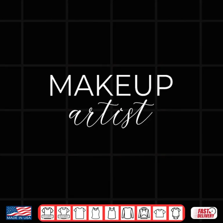 Design Make Up Artist Mua Professional Minimalist Design Shirt