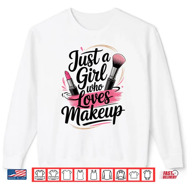 Sweatshirt Makeup Lover Makeup Artist Professional Graphic Shirt