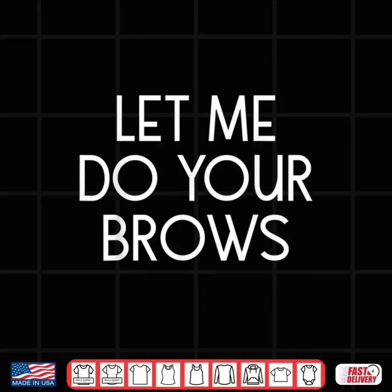 Design Retro Vintage Makeup Artist Eyebrow Service Shirt