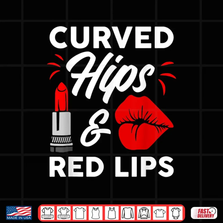 Design Red Lips Art Makeup Artist Lipstick Lover Graphic Shirt
