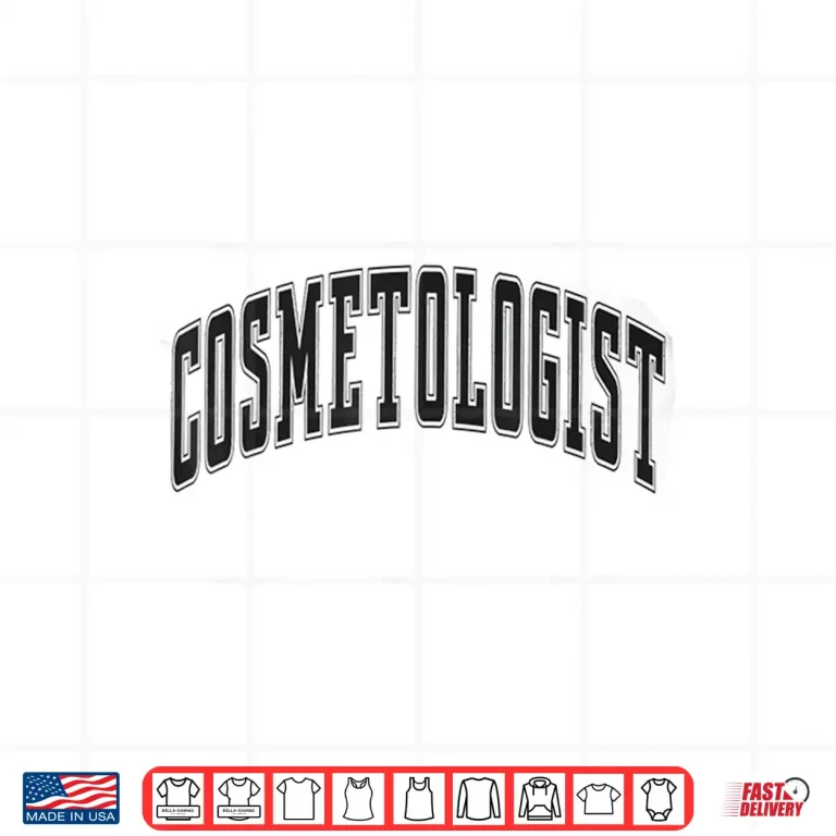 Design Vintage Cosmetologist Hairstylist Makeup Artist Shirt