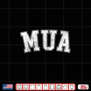 Design Vintage Mua Makeup Artist Professional Retro Shirt