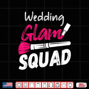 Design Cosmetics Makeup Bridal Party Wedding Makeup Artist Shirt