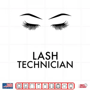 Design Lash Technician Eyelash Artist Eyelash Stylist Shirt
