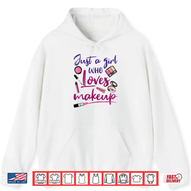 Hoodie Loves Makeup Esthetician Aesthetic Graphic Shirt