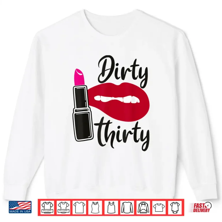 Sweatshirt Thirtieth Birthday Gift Cosmetologist Milestone Graphic Shirt