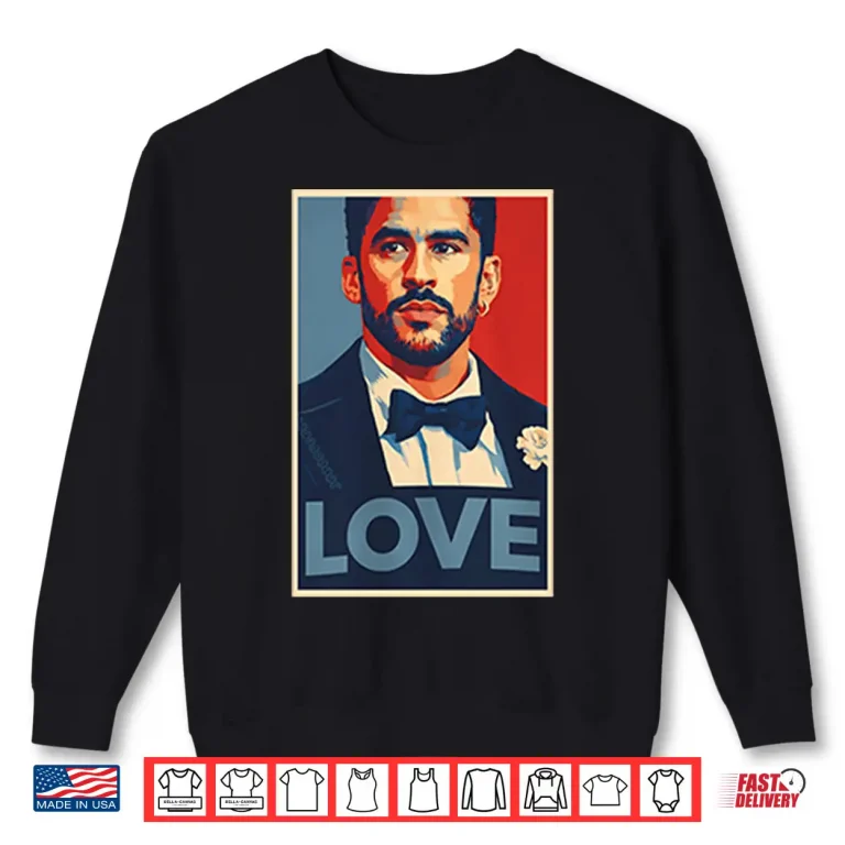 Sweatshirt Benito Love Minimalist Aesthetic Graphic Shirt