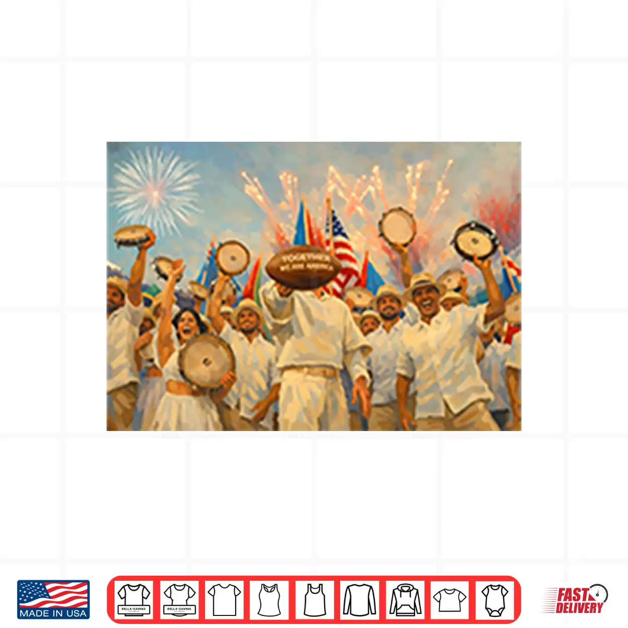 Benito Bunny Bowl Together We Are America Shirt Benito Bunny Bowl Together We Are America Shirt