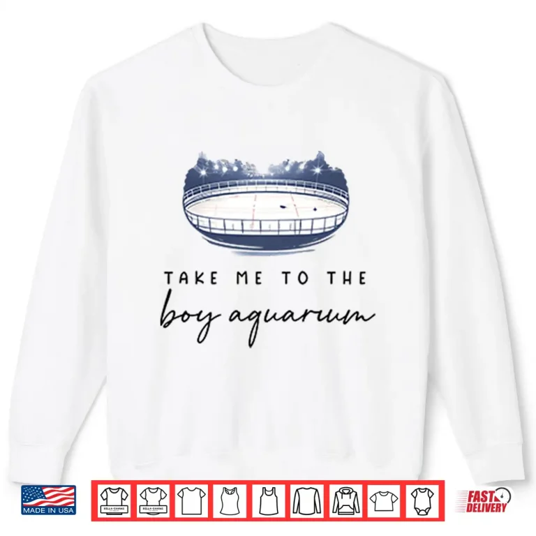Sweatshirt Boy Aquarium Aquatic Theme Whimsical Graphic Shirt