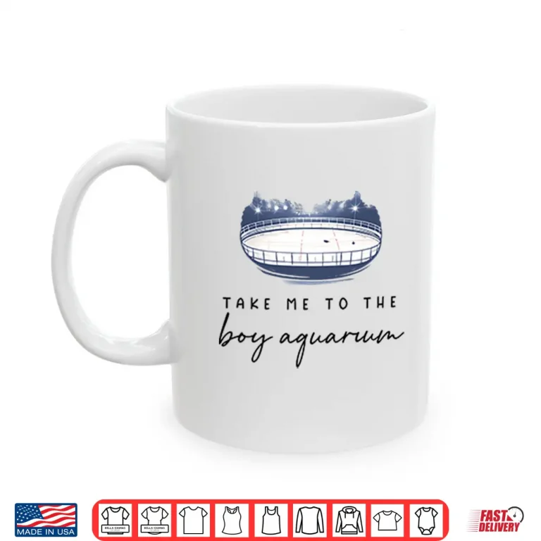 Mug Boy Aquarium Aquatic Theme Whimsical Graphic Shirt