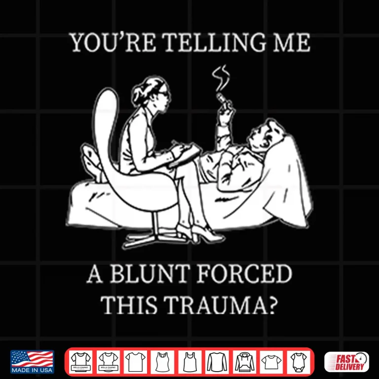 Design Blunt Forced Trauma Medical Humor Pun Graphic Shirt