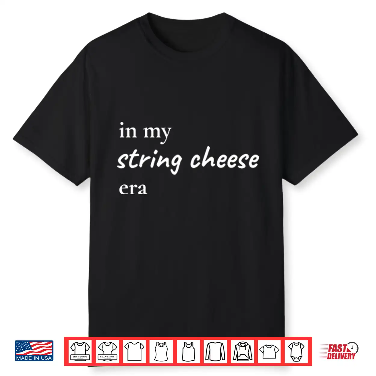 In My String Cheese Era Retro Groovy Aesthetic Shirt In My String Cheese Era Retro Groovy Aesthetic Shirt