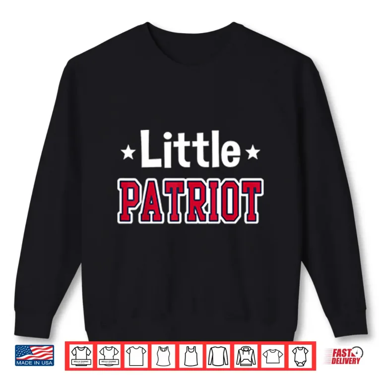 Sweatshirt Little Patriot Freedom Heritage Patriotic Graphic Shirt