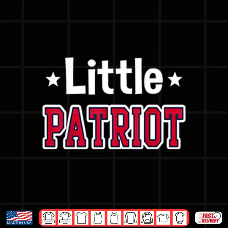 Design Little Patriot Freedom Heritage Patriotic Graphic Shirt
