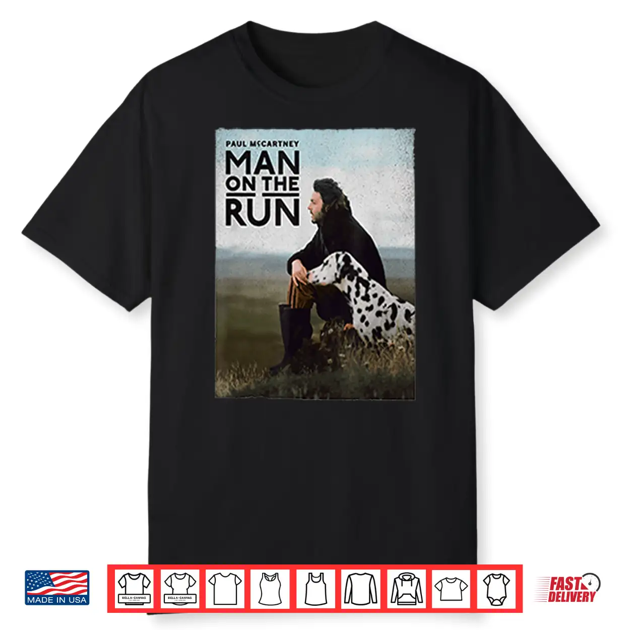 Man On The Run Classic Music Movie Nostalgia Shirt Man On The Run Classic Music Movie Nostalgia Shirt