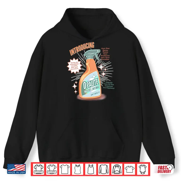 Hoodie Opalite Magical Results Spiritual Stone Graphic Shirt
