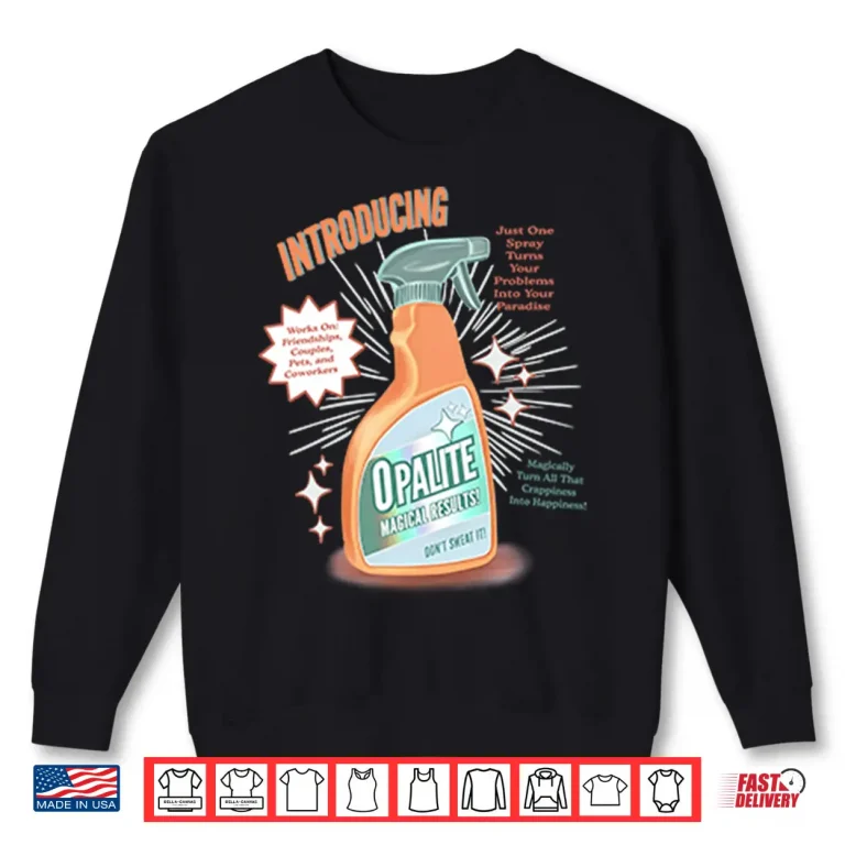Sweatshirt Opalite Magical Results Spiritual Stone Graphic Shirt