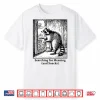 Raccoon Searching For Meaning And Snacks Graphic Shirt