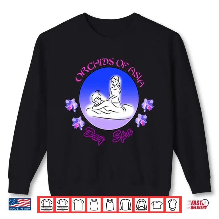 Sweatshirt Tropical Spa Day Wellness Lifestyle Graphic Shirt