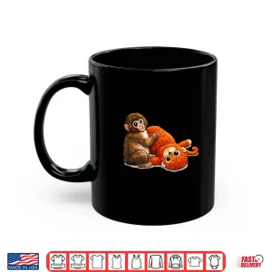 Mug Baby Monkey Named Punch Character Graphic Design Shirt