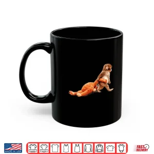 Mug Baby Monkey Named Punch With Stuffed Buddy Graphic Shirt