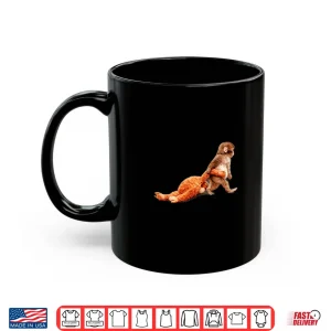 Mug Baby Monkey Named Punch With Stuffed Buddy Premium Tri Blend Shirt