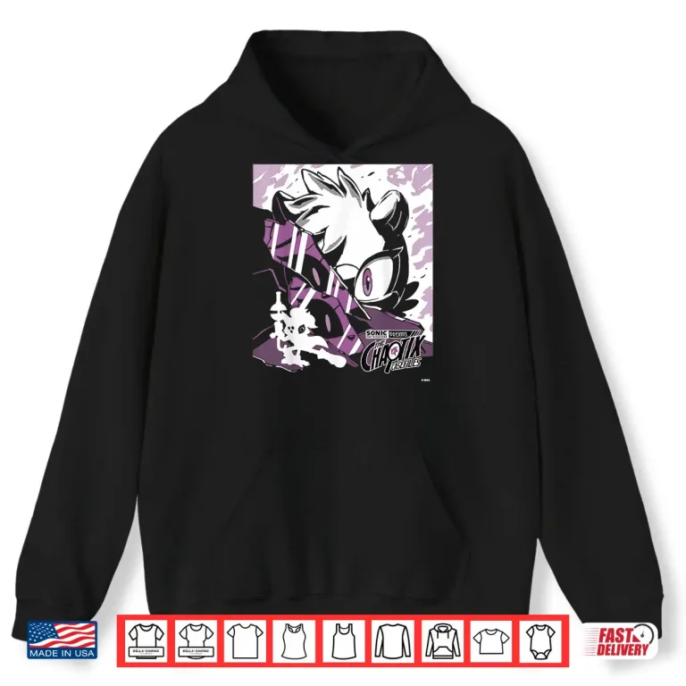 Hoodie Chaotix Casefiles Episode Three Retro Character Mystery Shirt