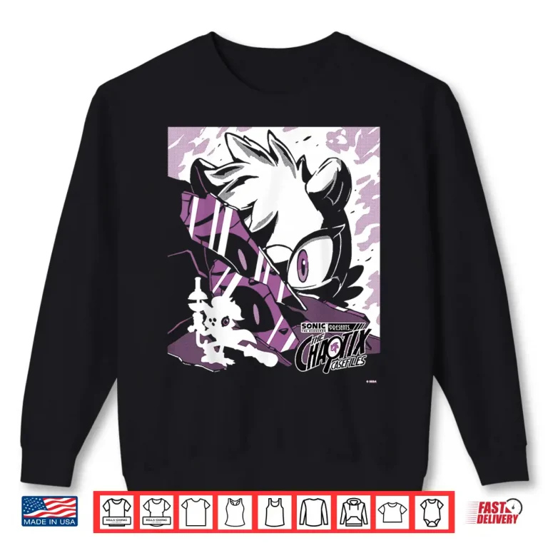 Sweatshirt Chaotix Casefiles Episode Three Retro Character Mystery Shirt