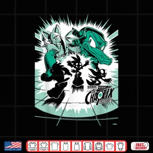 Design Chaotix Casefiles Episode Two Retro Character Mystery Shirt