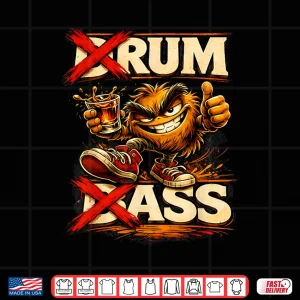 Design Drum And Bass Rave Music Lifestyle Humor Shirt