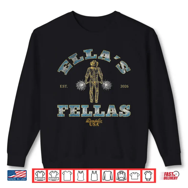 Sweatshirt Fellas Ellas Unified Lifestyle Minimalist Graphic Shirt
