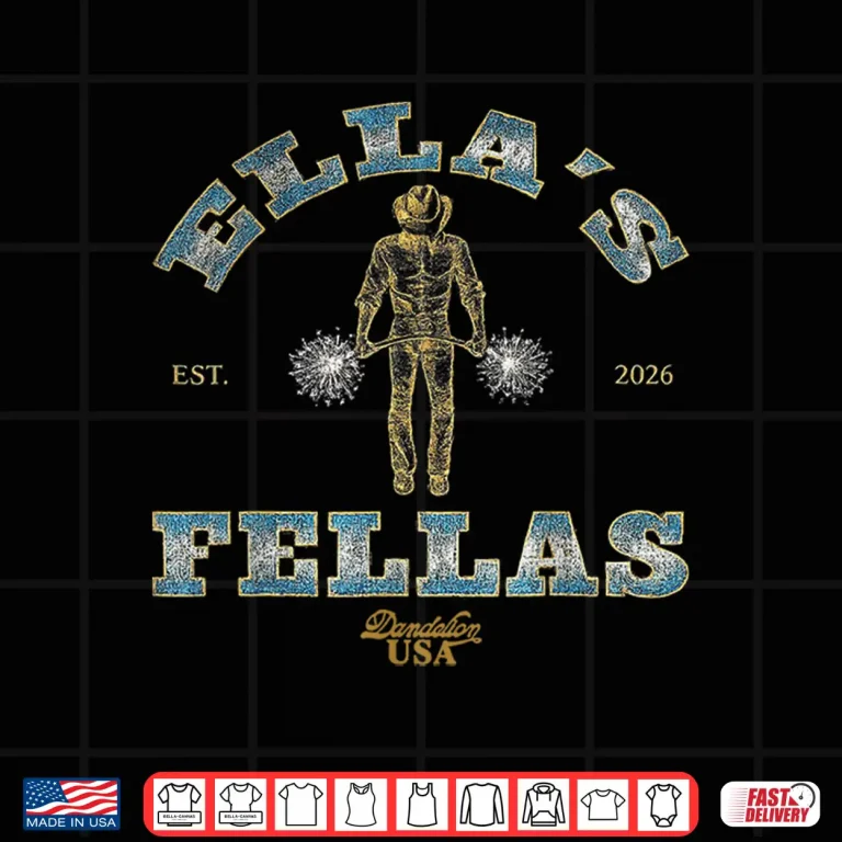 Design Fellas Ellas Unified Lifestyle Minimalist Graphic Shirt