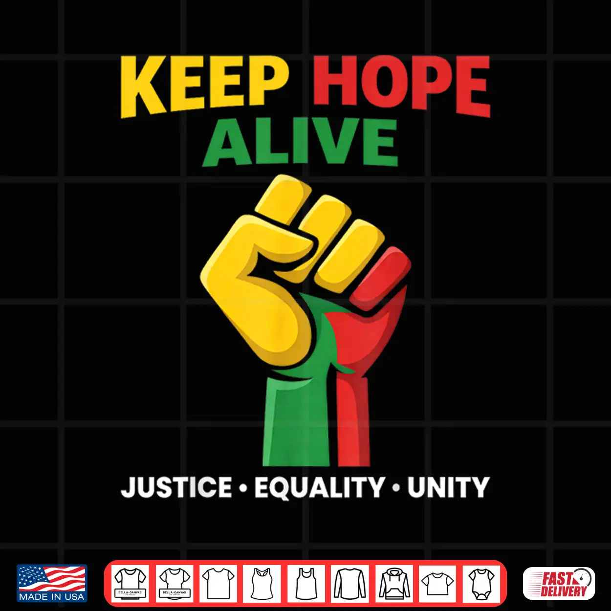 Inspirational Keep Hope Alive Heritage Pride Shirt Inspirational Keep Hope Alive Heritage Pride Shirt