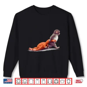 Little Punch Big Love Monkey Character Graphic Shirt 2 Sweatshirt Little Punch Big Love Monkey Character Graphic Shirt