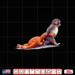 Little Punch Big Love Monkey Character Graphic Shirt 4 Design Little Punch Big Love Monkey Character Graphic Shirt