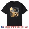 Punch Monkey Moon Retro 90S Animal Vintage Shirt
