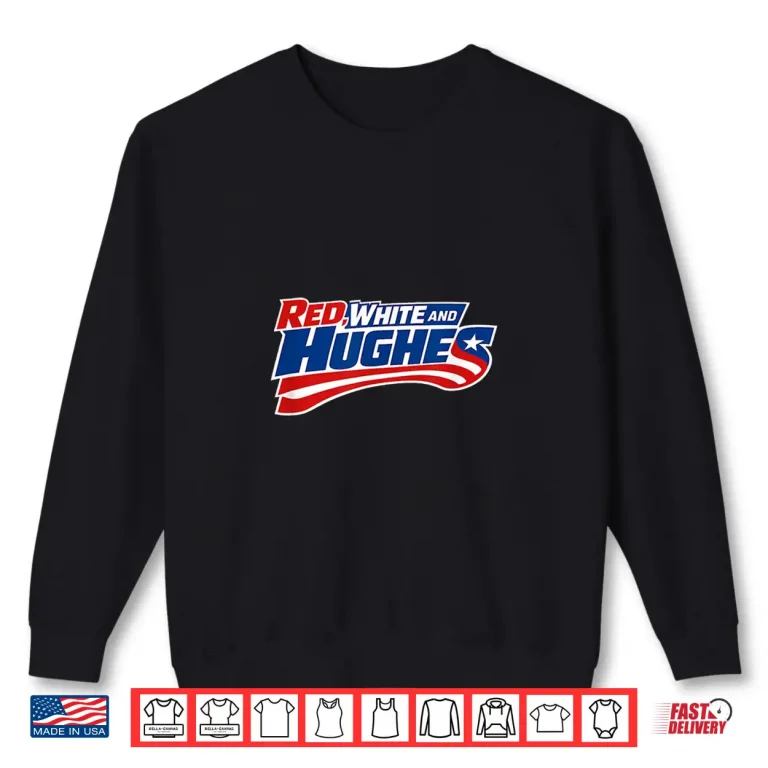 Sweatshirt Red White And Hughes Victory Performance Graphic Shirt