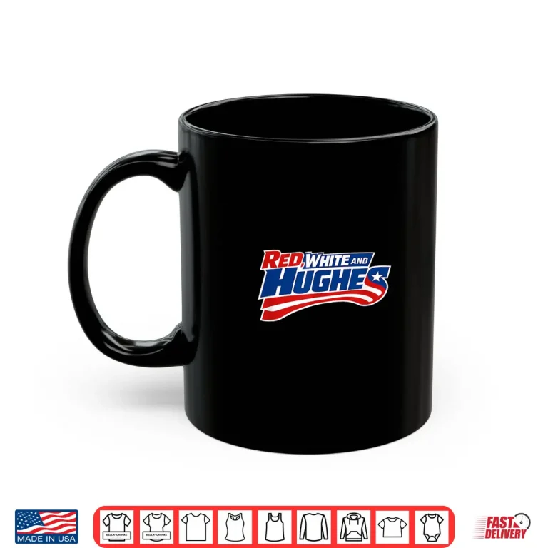 Mug Red White And Hughes Victory Performance Graphic Shirt