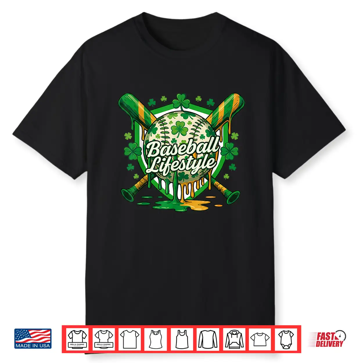 Baseball St Patricks Day Irish Lifestyle Festive Graphic Shirt Baseball St Patricks Day Irish Lifestyle Festive Graphic Shirt