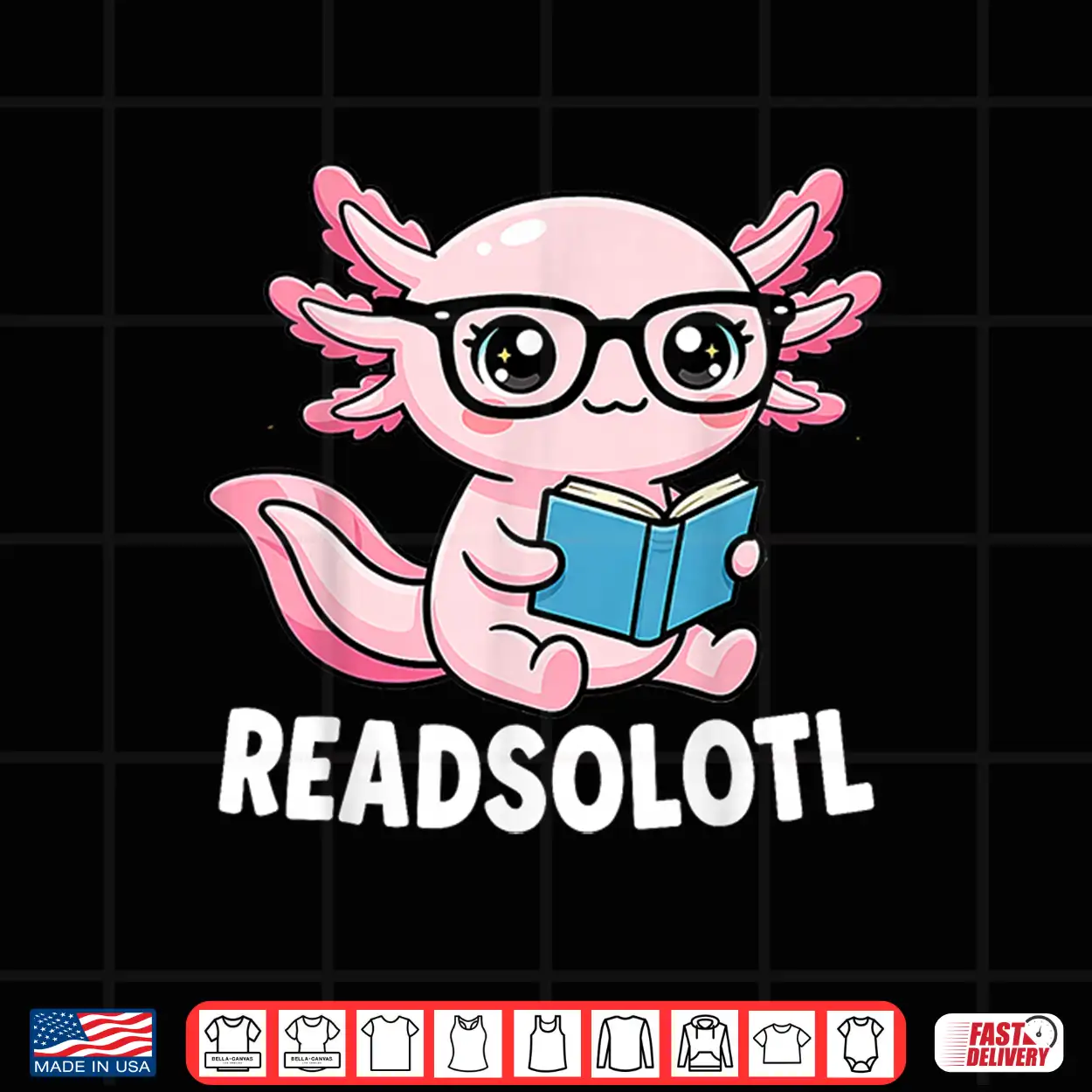 Axolotl Read Books Cool Character Literary Graphic Shirt Axolotl Read Books Cool Character Literary Graphic Shirt