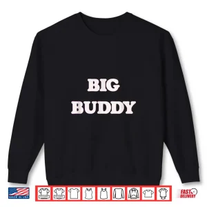 Sweatshirt Big Buddy Whimsical Friendly Character Graphic Shirt