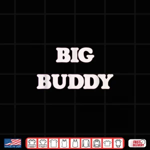 Design Big Buddy Whimsical Friendly Character Graphic Shirt