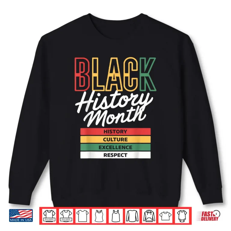 Celebrating Black History Month Afro Artistic Heritage Shirt 2 Sweatshirt Celebrating Black History Month Afro Artistic Heritage Shirt